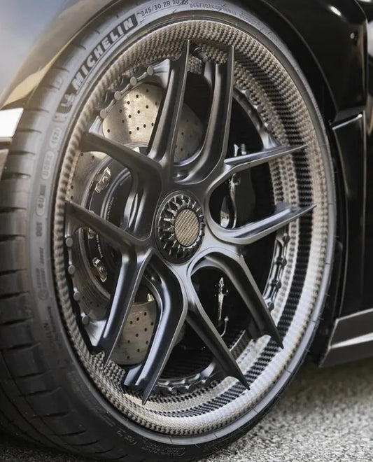 Velocity Forge 2Pc Carbon Fiber FV-11 Forged Wheels Set of 4